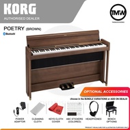 Korg Poetry Digital Piano 88 Keys Upright Hammer Action Chopin-inspired Classical Wooden Instrument
