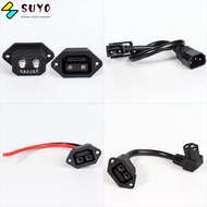 SUYO Charger Connector With Wire Socket 2+6 E-Bike Lithium Battery Charging
