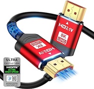 MYY (5FT/1.5M) 8K 10K HDMI 2.1 Cable 48Gbps, Certified Ultra High Speed HDMI® Cable Braided Cord-4K@120Hz 8K@60Hz, DTS:X, HDCP 2.2 &amp; 2.3, HDR 10 Compatible with Roku TV/PS5/HDTV/Blu-ray