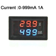 0-100V VOLT 0-999MA 1A MILI AMPERE METER COMBO DUAL DIGITAL LED