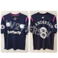 JERSEY W3ST_HAM 3RD 2019-2020 name player F. Anderson + Patch