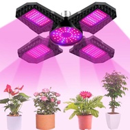 โคมไฟไฮโดรโปนิกส์หลอดไฟสเปกตรัมเต็มรูปแบบพับได้สำหรับเรือนกระจกเมล็ดพันธุ์พืชผัก Grow ในเต็นท์ไฟปลูกต้นไม้ LED