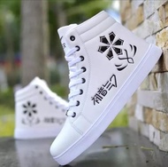 MR46 SEPATU PRIA WANITA SEMI BOOTS KEREN TERBARU SEPATU NONGKRONG / SEPATU DISTRO / SEPATU KERJA / S
