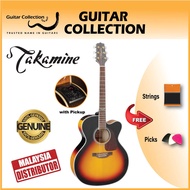 Takamine GJ72CE BSB | Jumbo Cutaway Acoustic-Electric Guitar | Solid Spruce Top, Flame Maple B&S | T