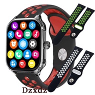 H9 Smart watch Strap Silicone Band Soft Wristband For H9 Pro Max Smart watch Screen Protector Film Q