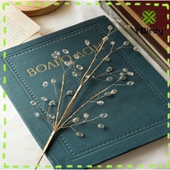 YRBWDYZDH Crystal Bud Branches, Sparkling Pentagram Crystal Tree Branches,  Transparent Bead DIY Xma