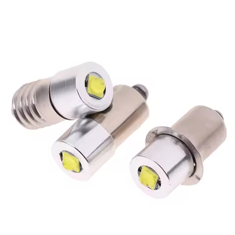 Household P13.5S/E10/BA9S 6-24V 3W High Power LED Flashlight Bulb 1SMD Emergency Work Lamp Torches A