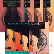 Rhythm MP Fun With Fingers Repertoire Grade 1 , 2 ,3 , 4 , 5 / Guitar Reference Method Lesson Book