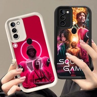 Q-25 Squid Game Black white Case for Samsung A10S A03S A11 M10S A30 A20 M20S A02S M01S