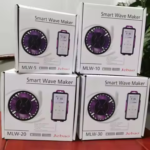 Jebao Jecod New MLW-5/10/20/30 Wave Pump Aquarium Water Pump Filter 24V 7.5W~30W Fish Tank Ultra Qui