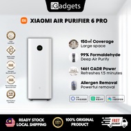 Xiaomi Air Purifier 6 Pro | 87-150m² | 32dB(A) | Twin Core Performance | 8-Layer Purification Matrix