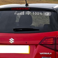 Signal battery level car body sticker - window sticker - car waterproof sticker - car decoration sti