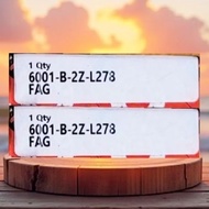 Genuine FAG iron cap bearing 6001-B-2Z-L278