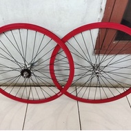 700c fixie bike wheelset, terpedo brake model, Vuelta 3cm