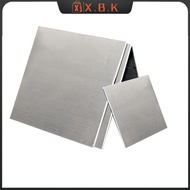 X.B.K 1Pc 304 Stainless Steel Square Plate Polished Plate Laser Cutting Thi 1mm 1.5mm 2mm 3mm 0.8mm 