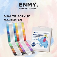 ENMY Acrylic Paint Marker Set with Dual Tip
