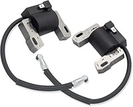 2PCS 592846 Ignition Coil Solid State Module Compatible for Briggs & Stratton Intek V-Twin 18 19 20 