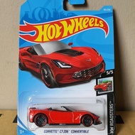 HOTWHEELS CORVETTE C7 Z06 CONVERTIBLE REDOriginal