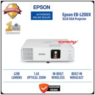 Proyektor Epson EB-L200X 3LCD XGA Standard-Throw Laser Projector wifi EBL200x EB L200X Garansi Resmi