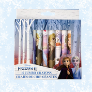 迪士尼魔雪奇緣 - 迪士尼 Frozen 10色 油畫棒 蠟筆套裝 | Elsa Olaf Anna | 兒童塗色填色文具 塗鴉文具 | 文具禮物套裝 |童趣創意 | 平行進口