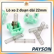 XO Mechanical keyboard spring | 2 FLOORS | Two stage spring | Payson springs | HAHONEYDEW