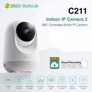 CCTV Wifi Smart IP Camera 360 Botslab C211 2K 3MP Pan & Tilt FHD Official