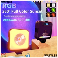 WTTLE LED Projection Lamp, Mood Lighting  Lighting  Sunset Lamp, Creative Adjustable Brightness Phot