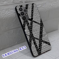 Softcase Glass Kaca SAMSUNG A23 - Casing hp SAMSUNG A23 [ S59 ].