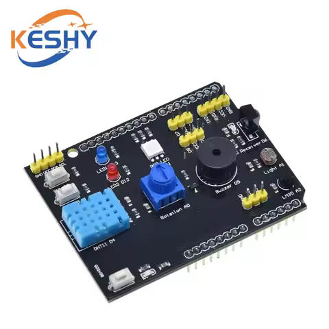 9 in 1 sensor board Multifunction Expansion Board DHT11 LM35 Temperature Humidity For Arduino UNO RG