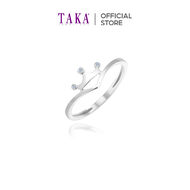 TAKA Jewellery Diamond Ring 9K Crown