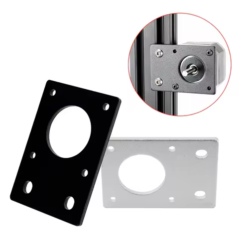 1pc NEMA 17 Stepper Motor Mounting Plate Fixing Bracket 42 Stepper Motor Mounting Plate For 3D Print