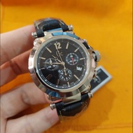 Jam Tangan Pria Guess Collection GC-30000 Silver Black Original