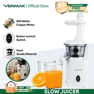 Vermax Portable Juicer Machine Juicer Blender Centrifugal Extractor Cold Press Juicer Slow Juicer