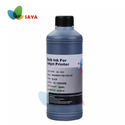 500ml Black Pigment ink Waterproof ink refill kit for HP 711 712XL T230 T250 T630 T650 24-in 36-in 3