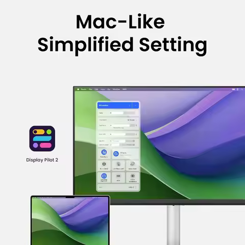 Exclusive Deal 27 Inch 4K UHD IPS Monitor for MacBook Pro/Air with USB-C Hub 90W PD Height Adjustabl