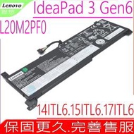 LENOVO L20M2PF0 電池(原裝)聯想IdeaPad 3 Gen 6，3 15ALC6，L20B2PF0