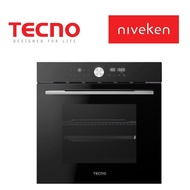 Tecno TBO 7311BK 11 Multi-function Upsized Capacity Oven with Pyrolytic Self-Cleaning