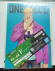 ONE PIECE - 一番賞 one piece 海賊王 雷鳴的忠誠 G賞 色紙 No.7 馬爾高