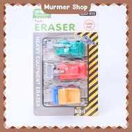 3D Eraser Xiao Gu Dong Board XD-015 Truck Eraser Cute unique miniature Truck Car Vehicle
