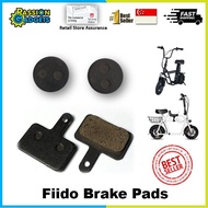 Fiido Brake Pad Set round brakepad bicycle bike ebike 2cm 20mm 19mm 1.9cm Accessories Repair Parts Reliable