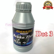 HAYASA BRAKE FLUID DOT 3 BRAKE OIL DOT3 350ml MINYAK BREK