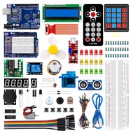 LAFVIN Super Starter Kit Learning Kit for Arduino UNO R3 - Uno R3 Board / Stepper Motor / SG90 Servo / 1602 LCD / jumper Wire