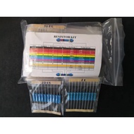 230pcs=23Value*10pcs 1% 22R-1M 2W Metal Film Resistor Kit Carbon 1K 100K 120K 150K 150K 510K 560K 68