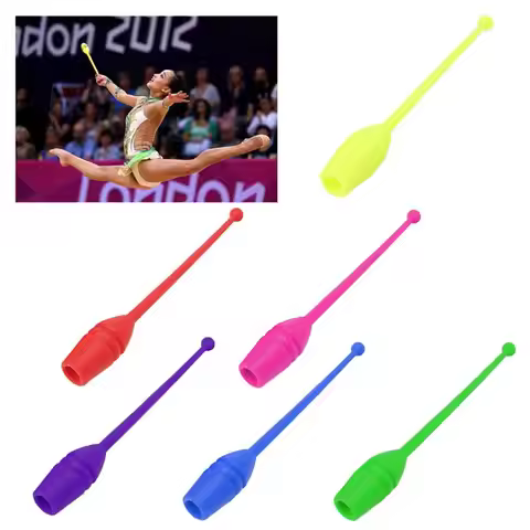 Multicolor Rhythmic Gymnastics Bar, Rhythm Fitness Training Competition Bar, 1Pc
