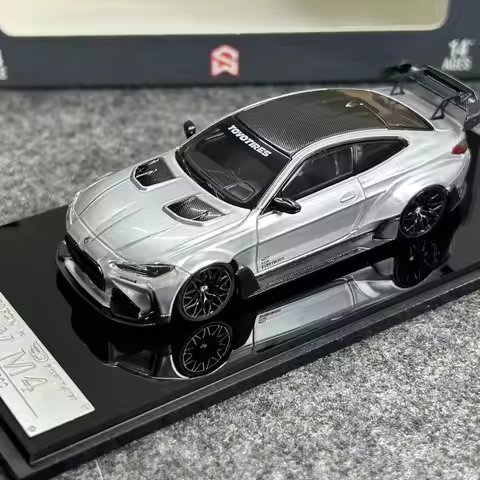 In Stock Sw 1:64 Bmw M4 Widebody Modification Alexander Silver