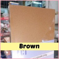 ♚ ◹ Paper Binding Cover Morocco Board 230 gsm Book Cover A4 Short Long