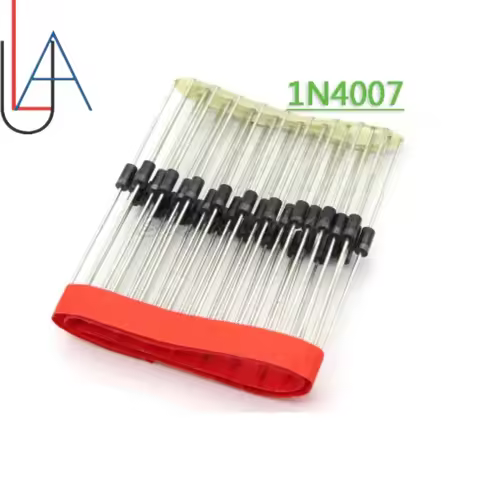 LUABEI 100pcs/lot 1N4007 4007 1A 1000V DO-41 Rectifier Diode New Original