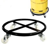 4 wheel iron gas tank rack roller / roda tong gas / trolley gas / gas trolley