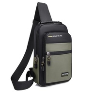 Fashion Sling Bag For Man Pouch Bag Men Casual Waist Bag Travel Outing Crossbody Bag Shoulder Bag Si