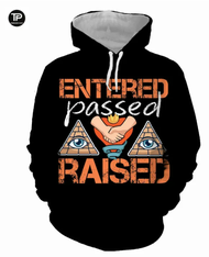 3D HOODIE-  XZX180305   Freemason Masonic Lodge Freemasonry All Over Print Hoodie 12